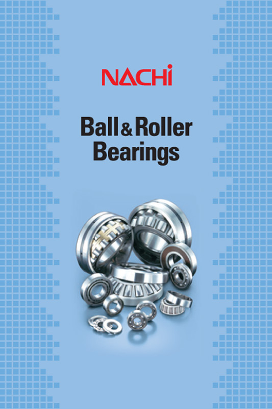 Nachi radial, thrust ball bearings and roller bearings CRB cuscinetti catalogue