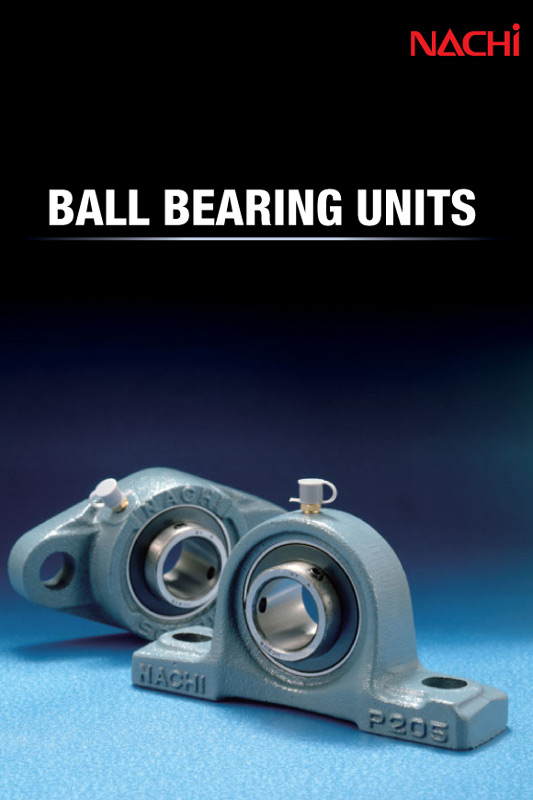 ball bearing units, bearing housing Nachi catalogue