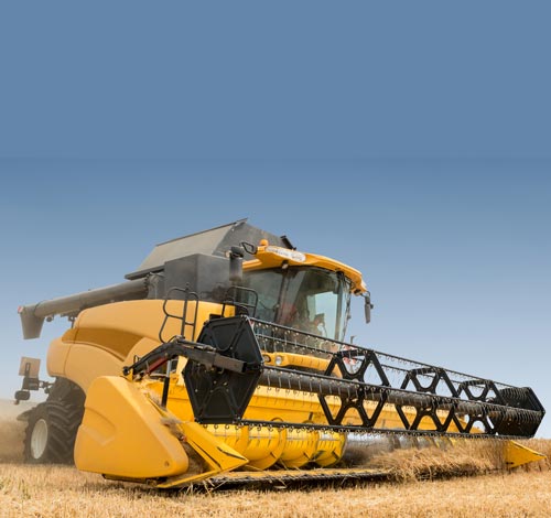 Sowing harvesting machine using ball bearings for agricultural machinery